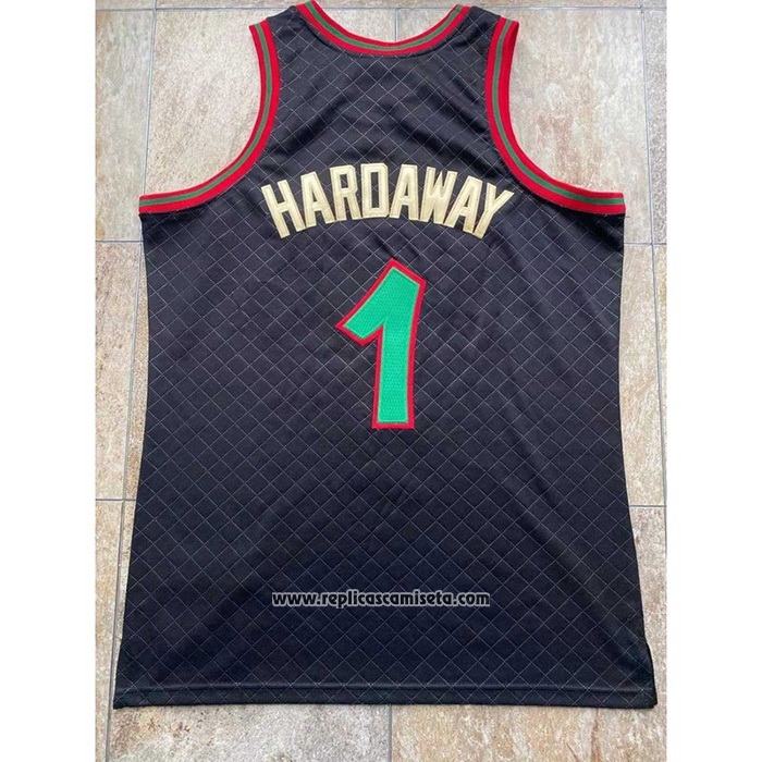 Camiseta Orlando Magic Penny Hardaway #1 Mitchell & Ness 1993-94 Negro